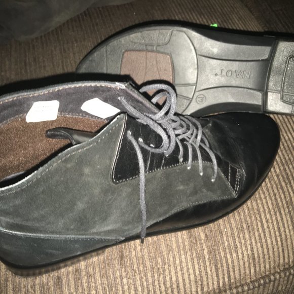 Ladies Black NOAT Ankle boots - Picture 4 of 4